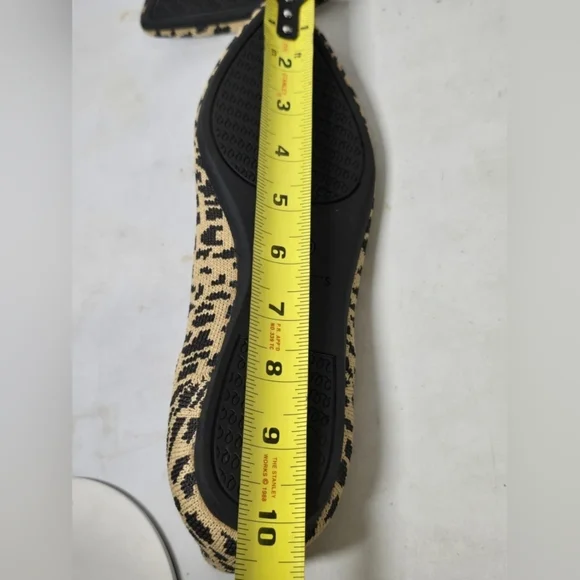 Rothy’s The Point Leopard Flats SZ 10 - Picture 4 of 8